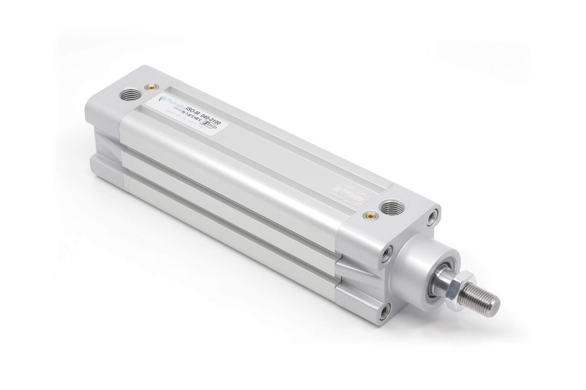 ISO Serisi ISO 15552 Ø32-Ø125 Yastıklamalı ve Manyetikli Silindir